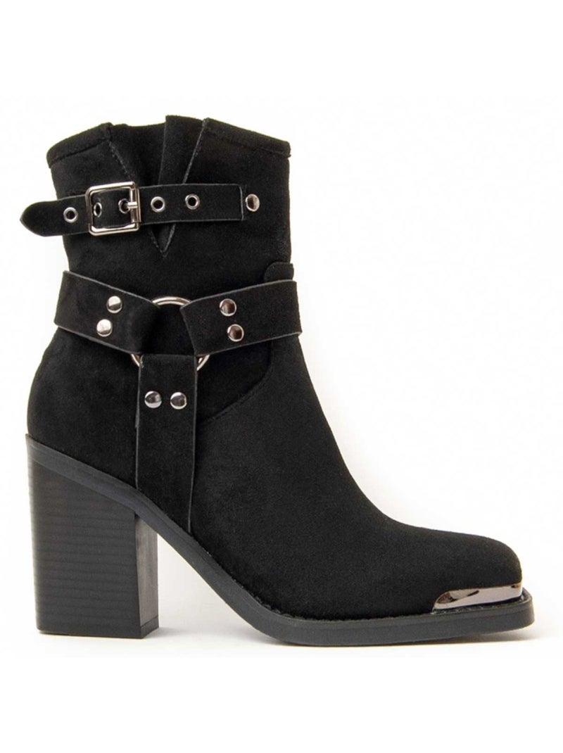 Botin Casual Sintetico Montevita Negro - Kiabi
