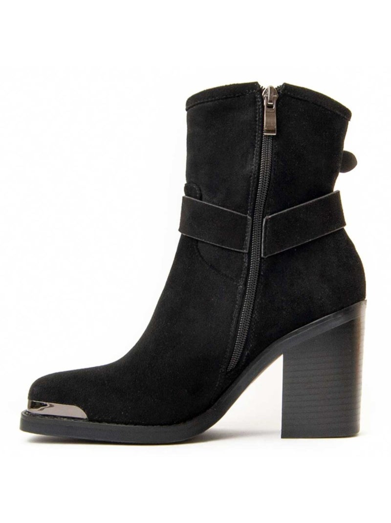 Botin Casual Sintetico Montevita Negro - Kiabi