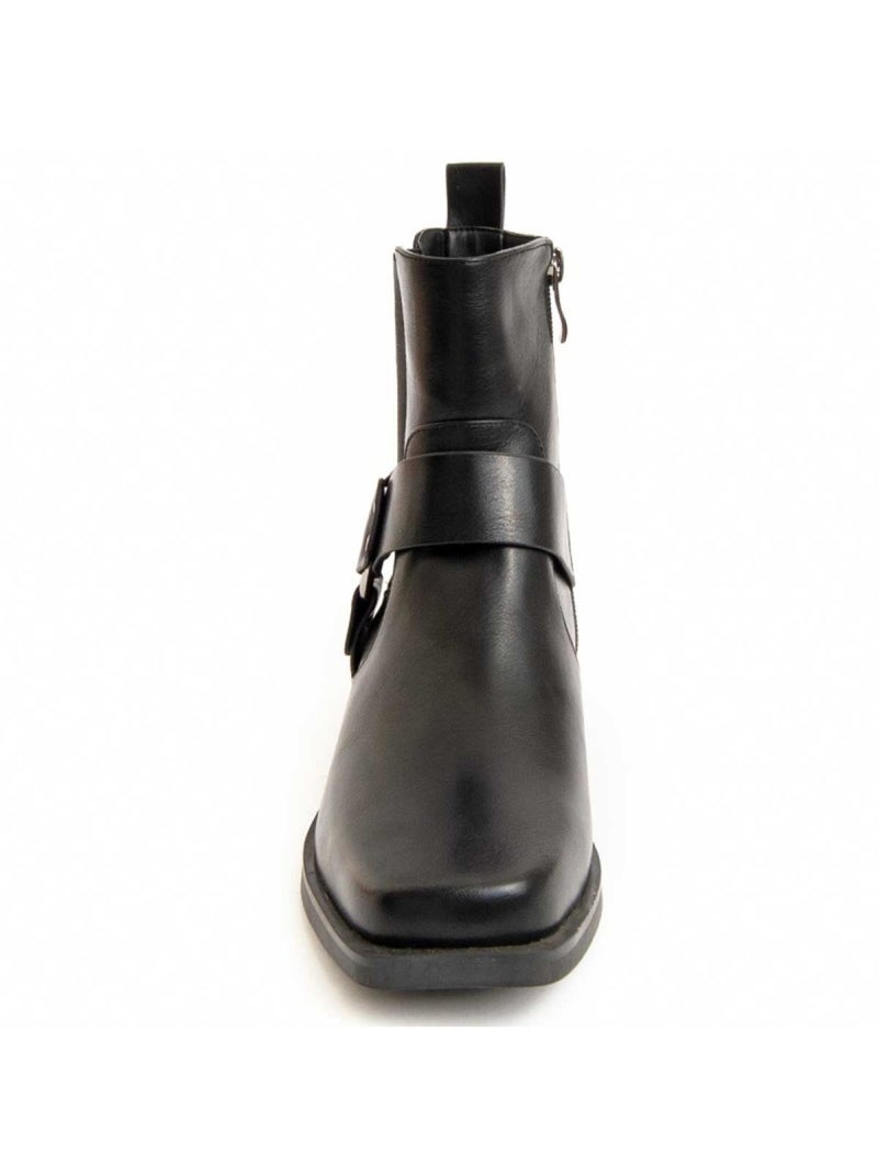 Botin Casual Sintetico Montevita Negro - Kiabi