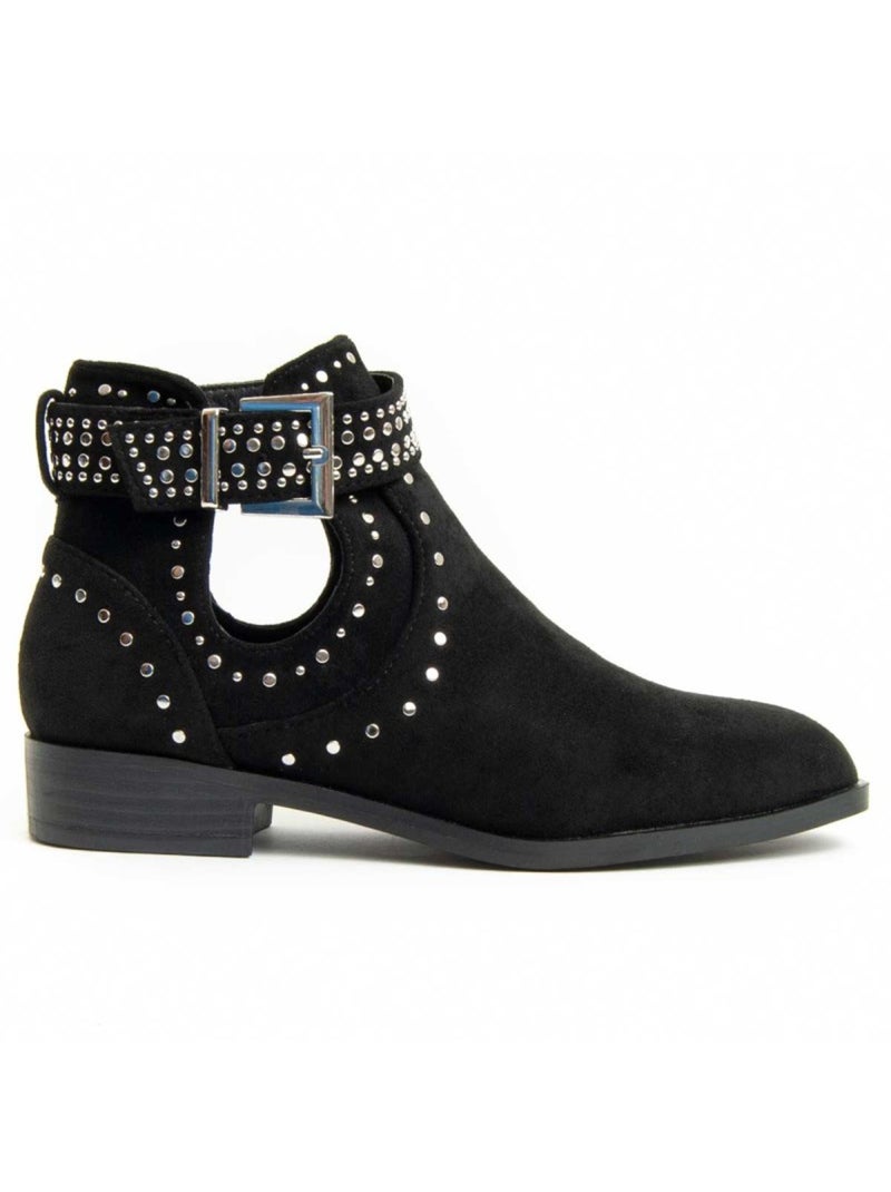Botin Casual Sintetico Montevita Negro - Kiabi