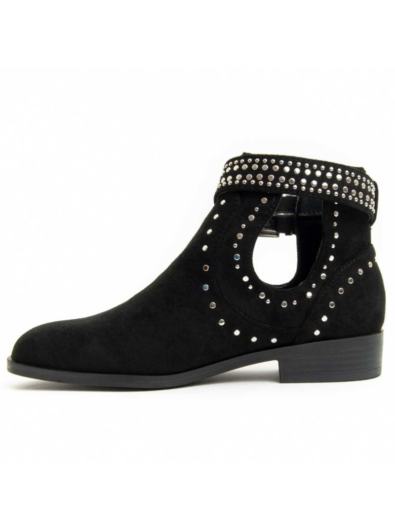 Botin Casual Sintetico Montevita Negro - Kiabi