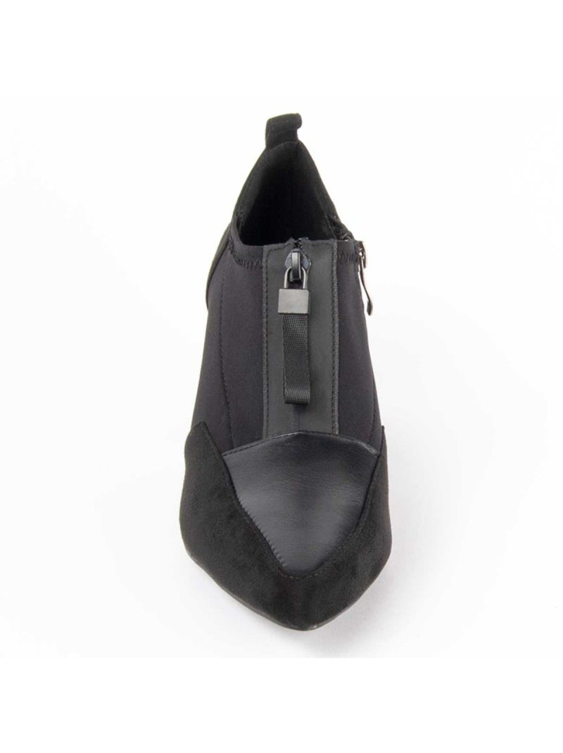 Botin Casual Sintetico Montevita Negro - Kiabi