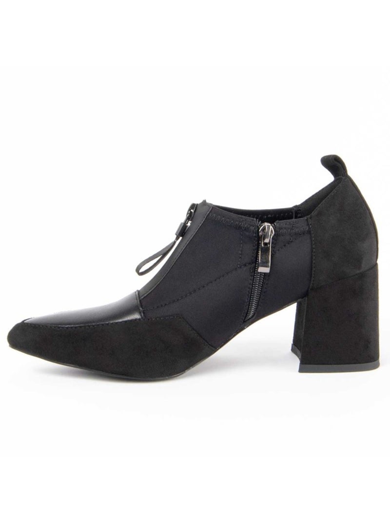 Botin Casual Sintetico Montevita Negro - Kiabi