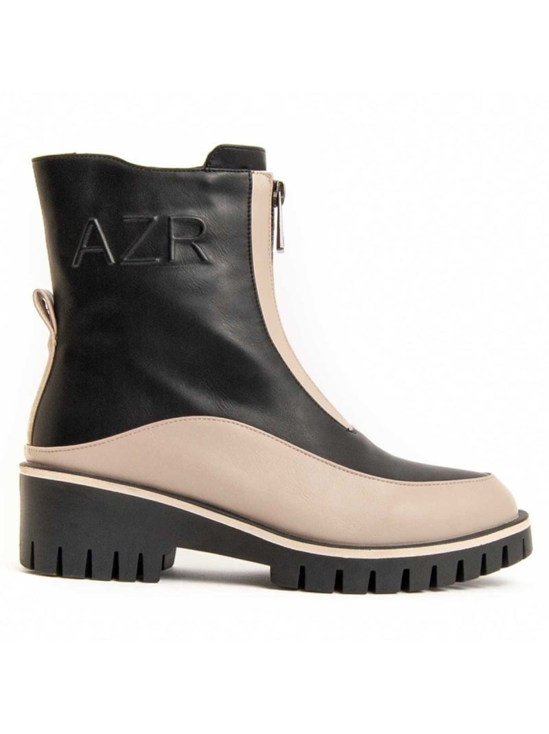 Botin Casual Sintetico Montevita Negro - Kiabi