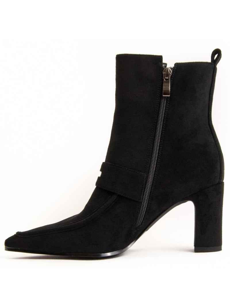 Botin Casual Sintetico Montevita Negro - Kiabi