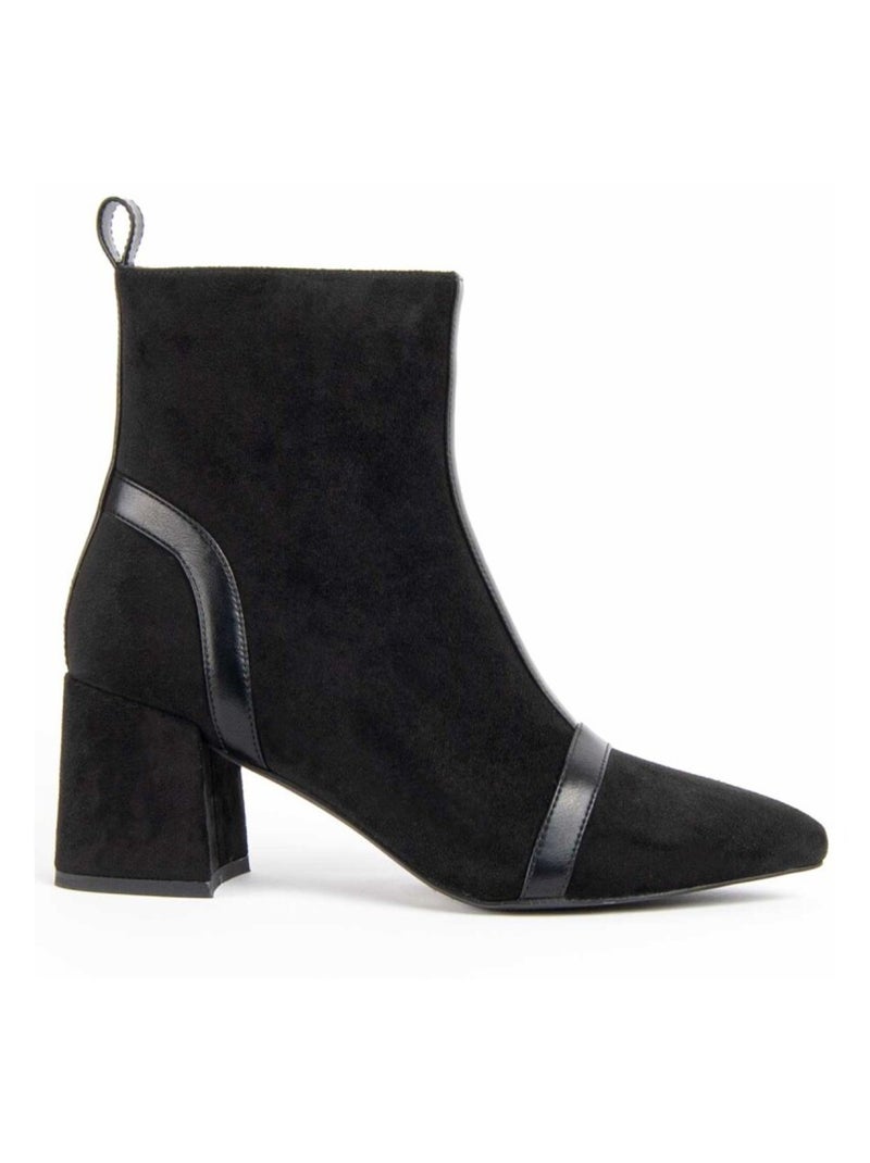 Botin Casual Sintetico Montevita Negro - Kiabi