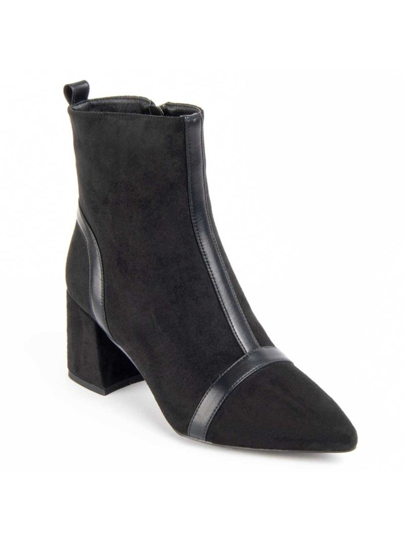 Botin Casual Sintetico Montevita Negro - Kiabi