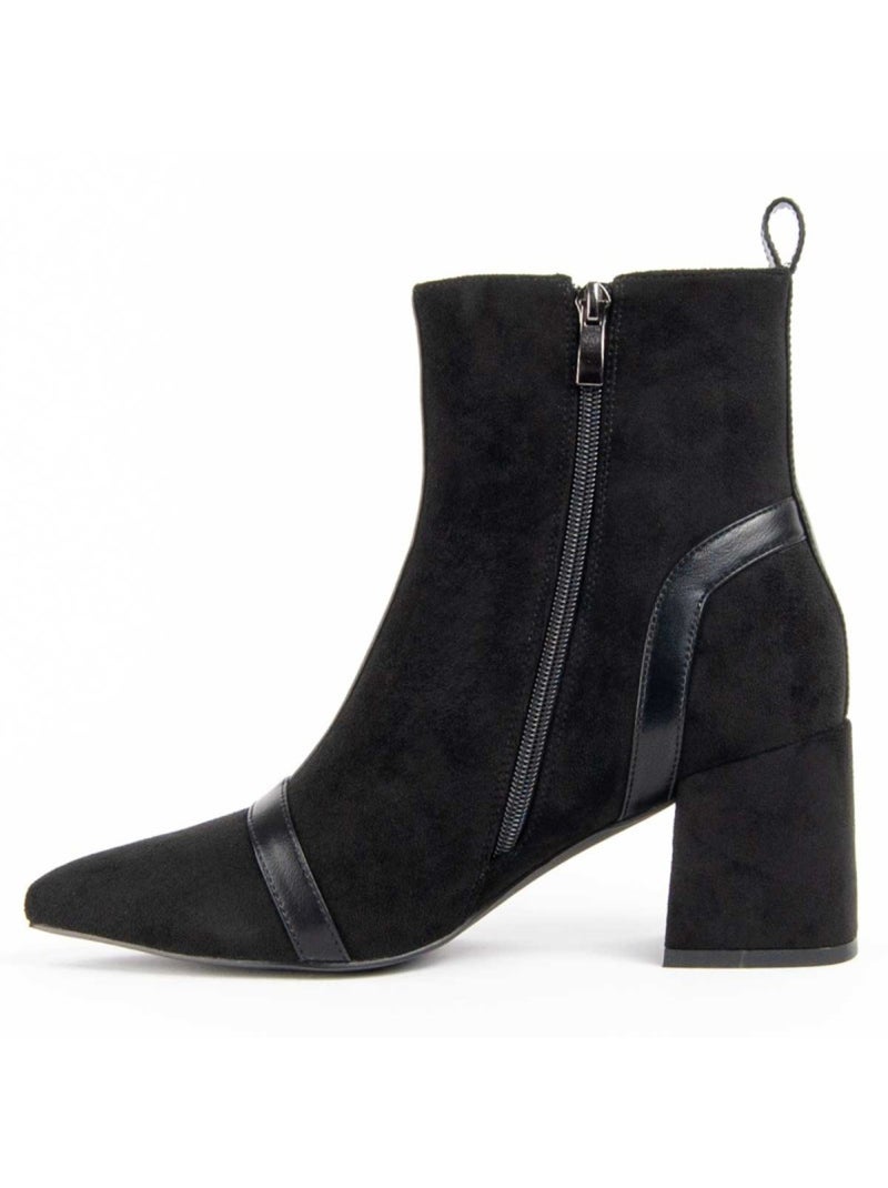 Botin Casual Sintetico Montevita Negro - Kiabi