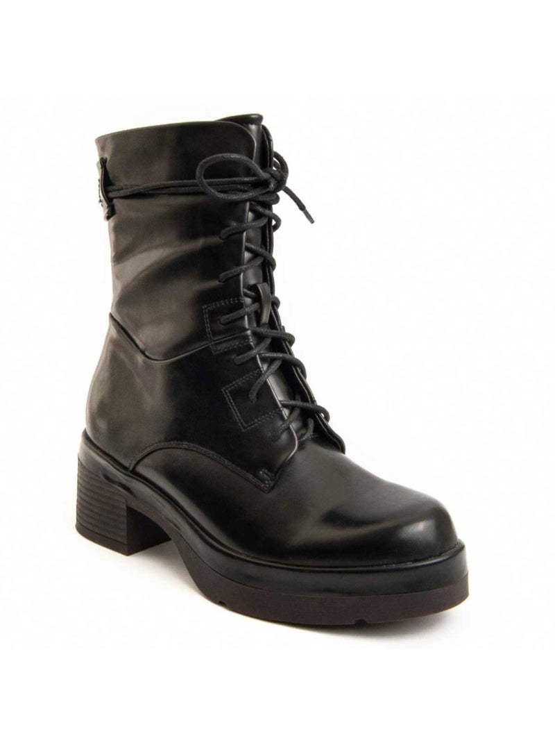 Botin Casual Sintetico Montevita Negro - Kiabi