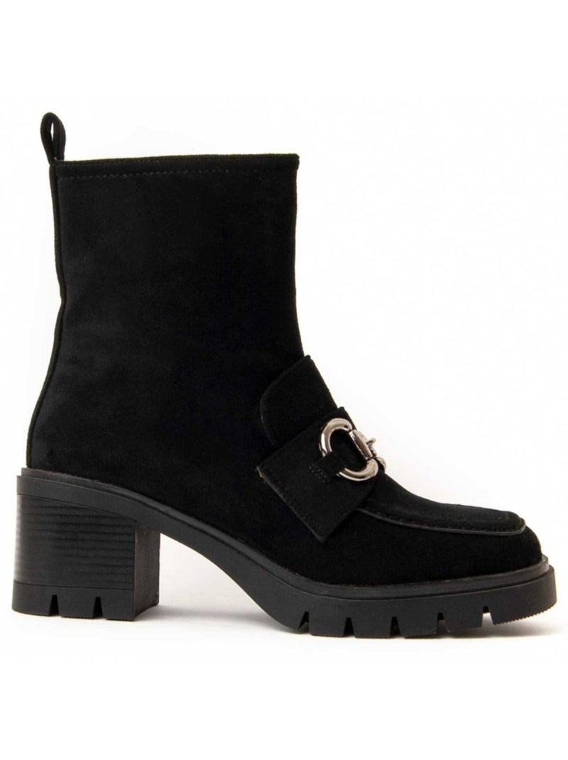 Botin Casual Sintetico Montevita Negro - Kiabi