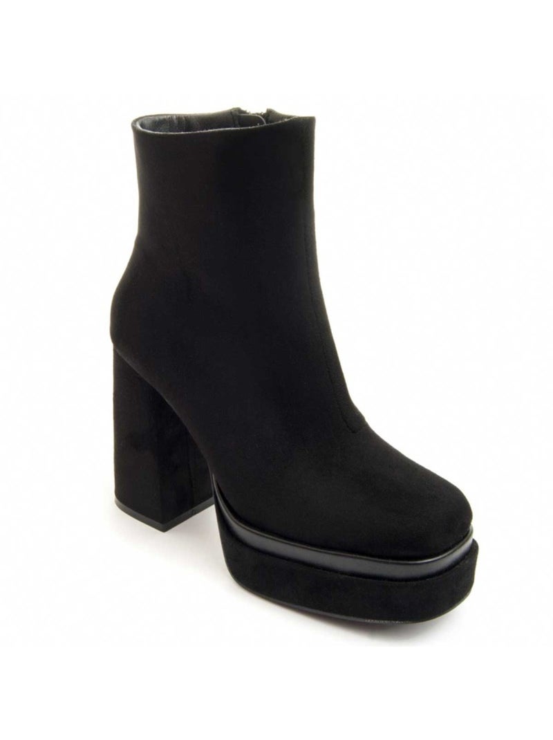 Botin Casual Sintetico Montevita Negro - Kiabi