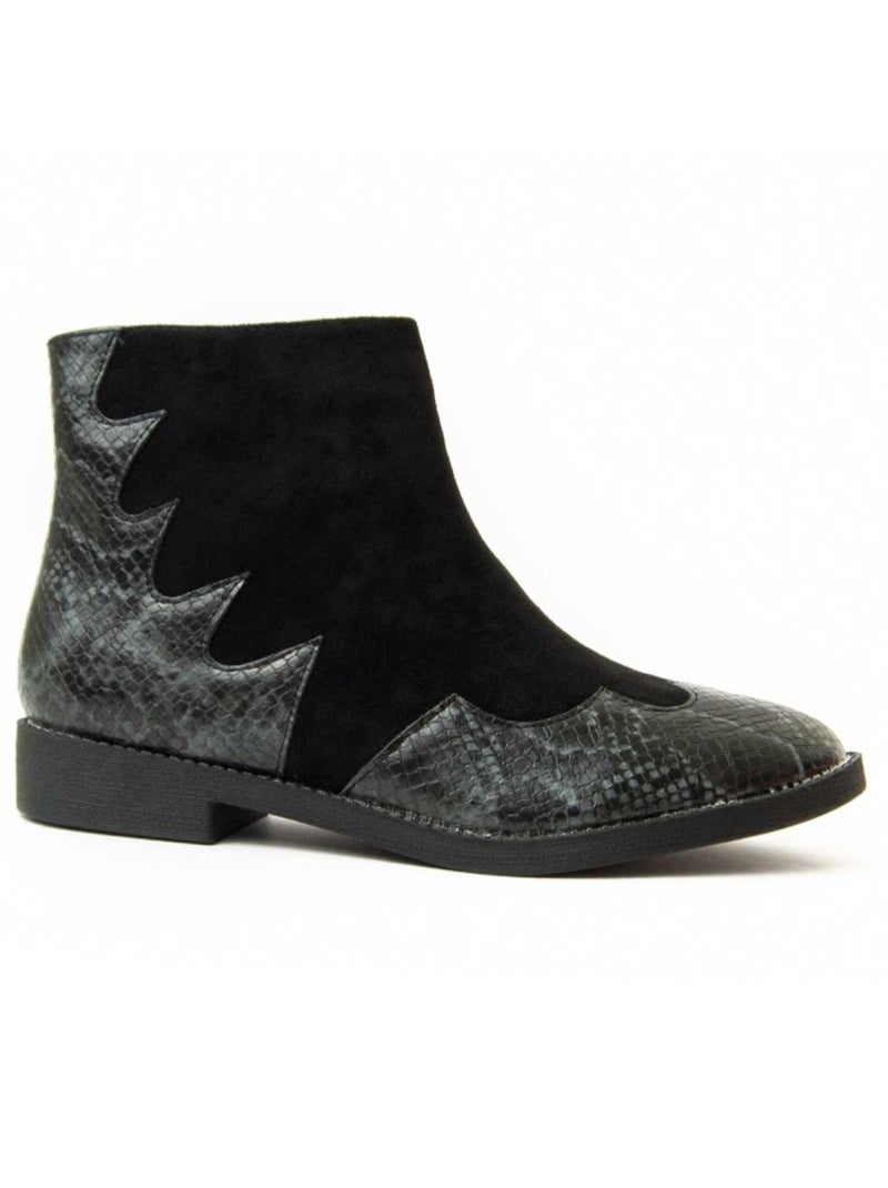 Botin Casual Sintetico Montevita Negro - Kiabi