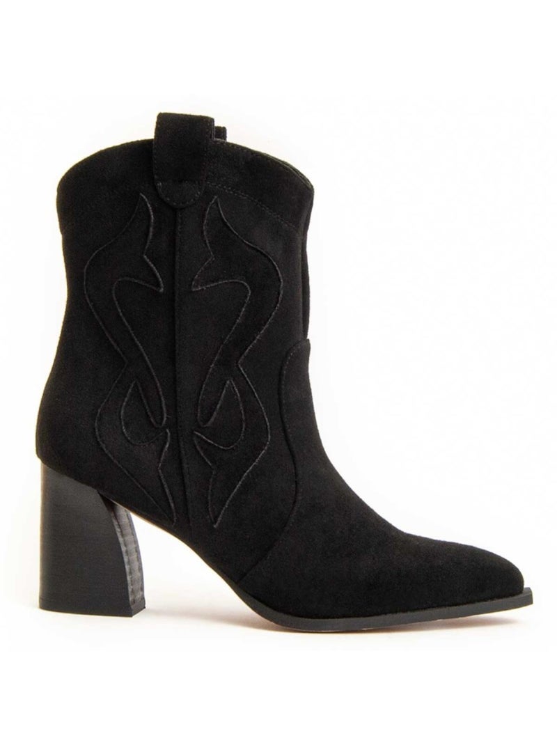 Botin Casual Sintetico Montevita Negro - Kiabi