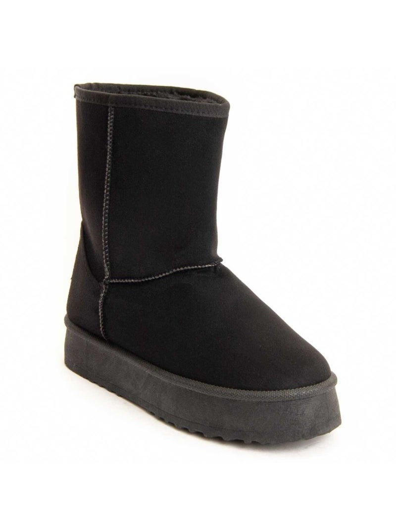 Botin Casual Sintetico Montevita Negro - Kiabi