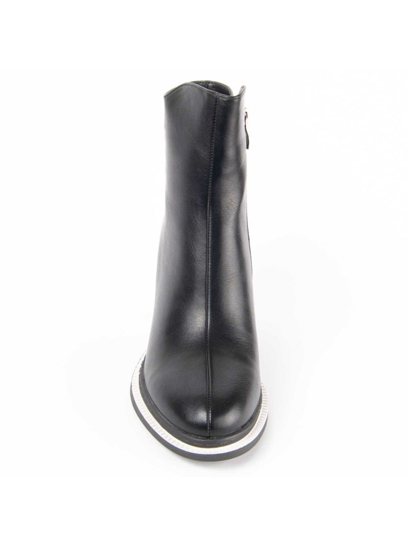 Botin Casual Sintetico Montevita Negro - Kiabi