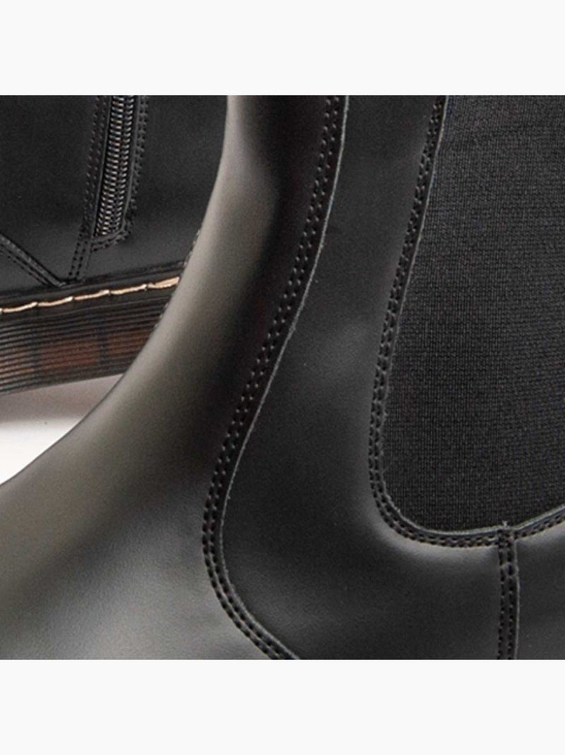 Botin Casual Sintetico Montevita Negro - Kiabi