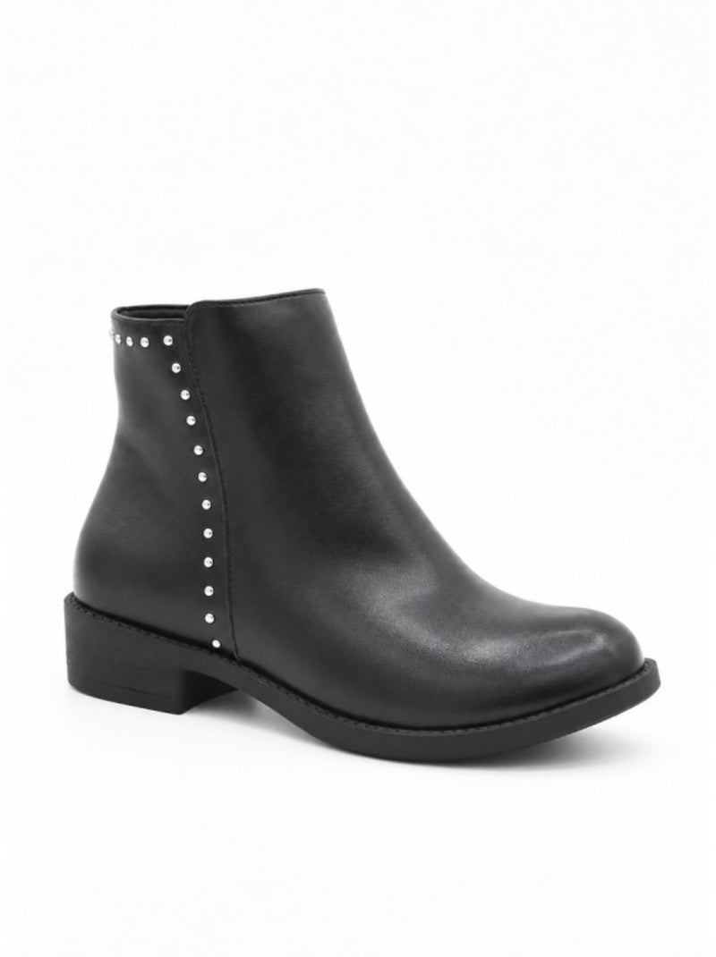 Botin casual sintetico montevita Negro - Kiabi