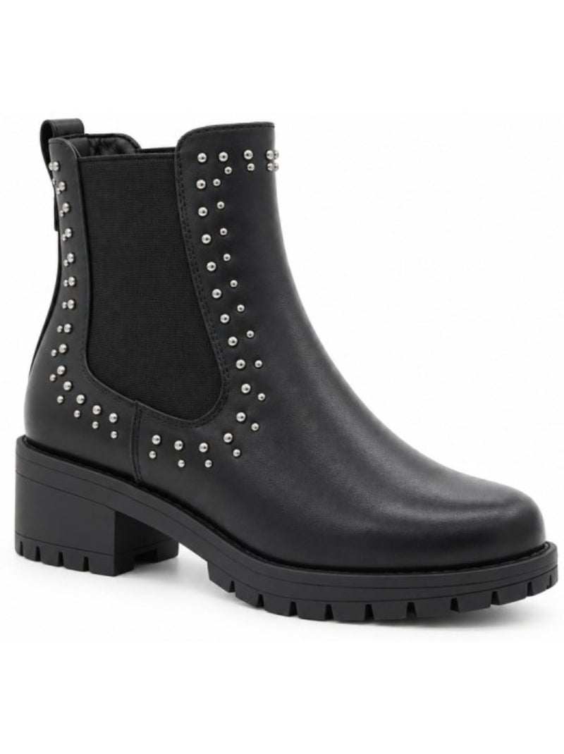 Botin casual sintetico montevita Negro - Kiabi