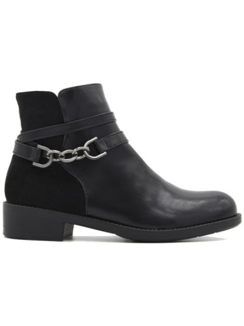 Botin casual sintetico montevita Negro - Kiabi