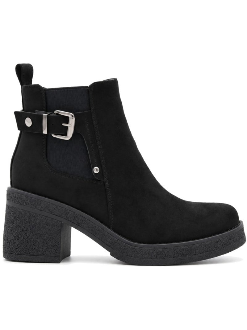Botin casual sintetico montevita Negro - Kiabi