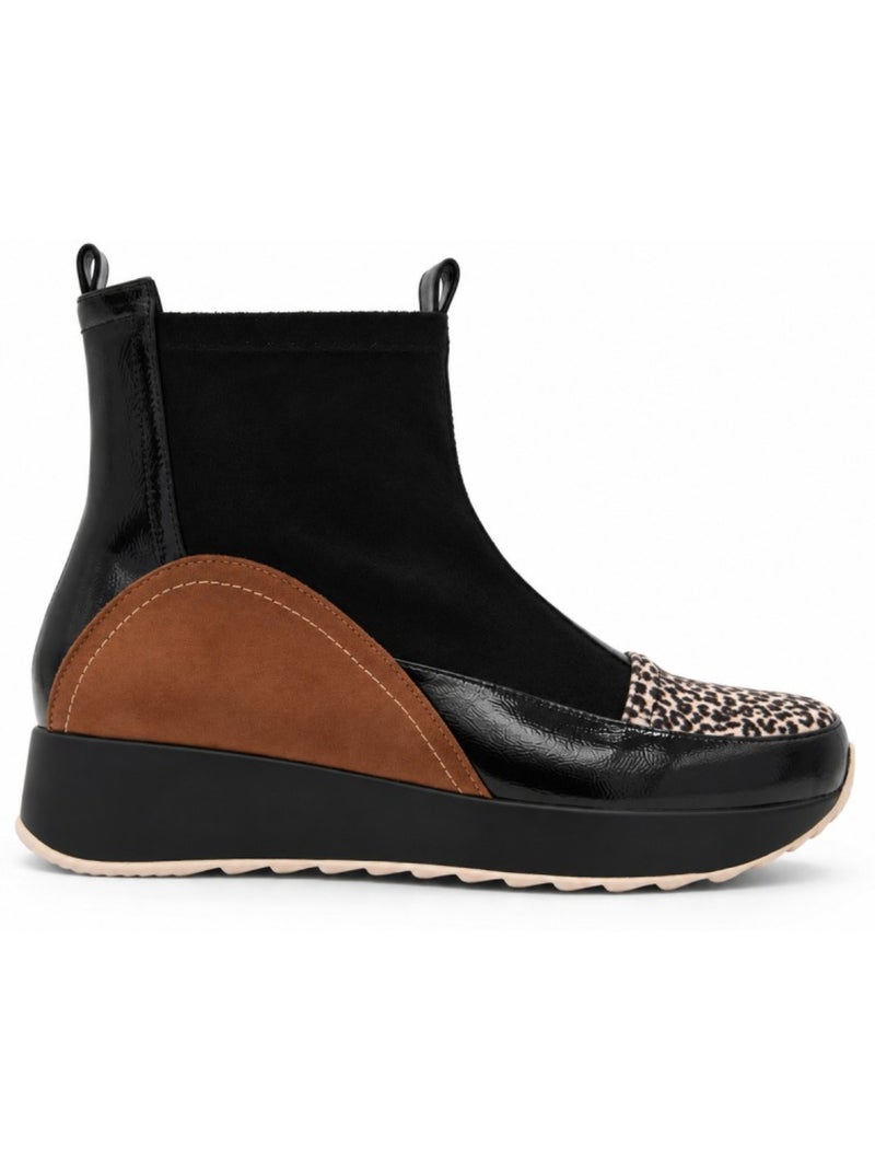 Botin casual sintetico montevita Negro - Kiabi