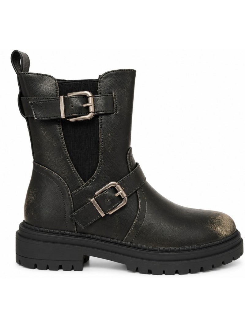 Botin casual sintetico montevita Negro - Kiabi