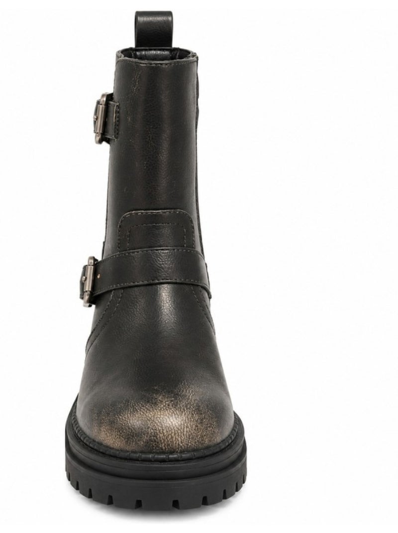 Botin casual sintetico montevita Negro - Kiabi