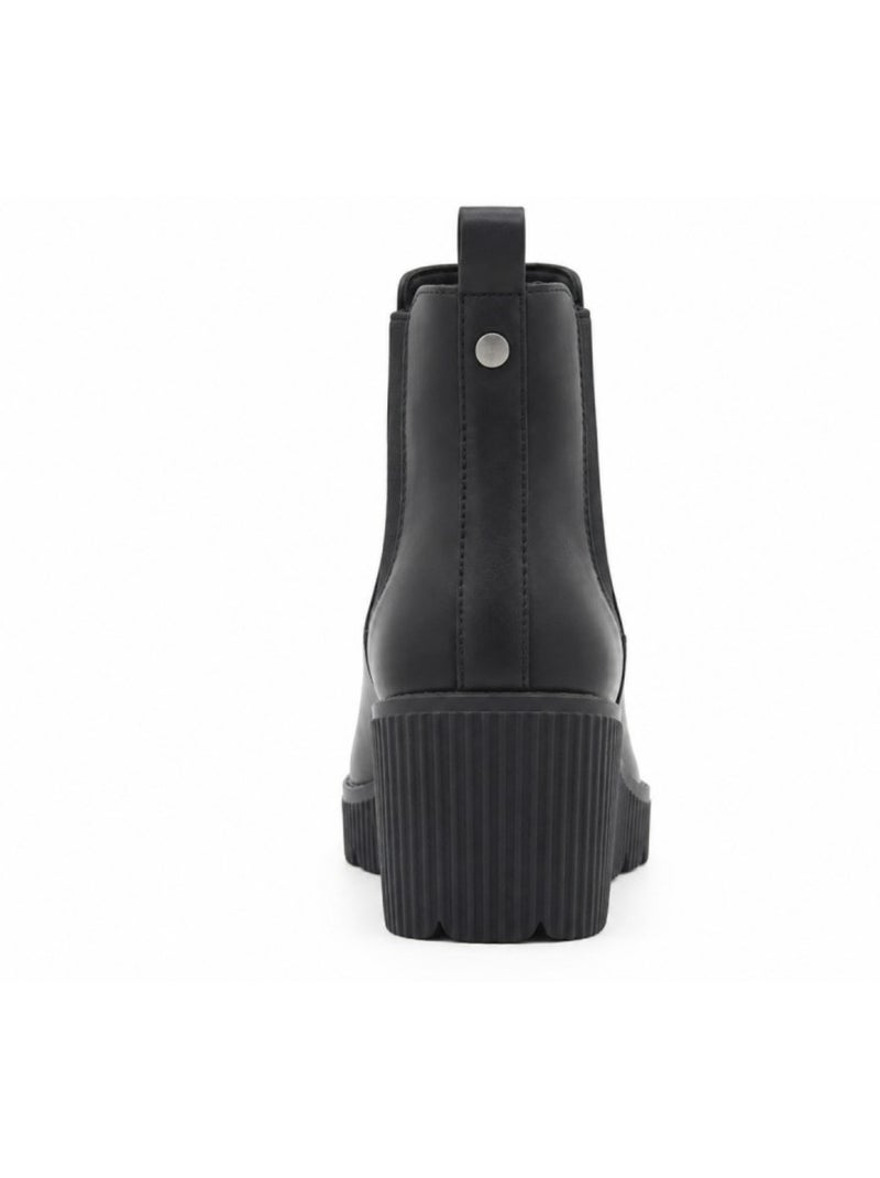 Botin casual sintetico montevita Negro - Kiabi