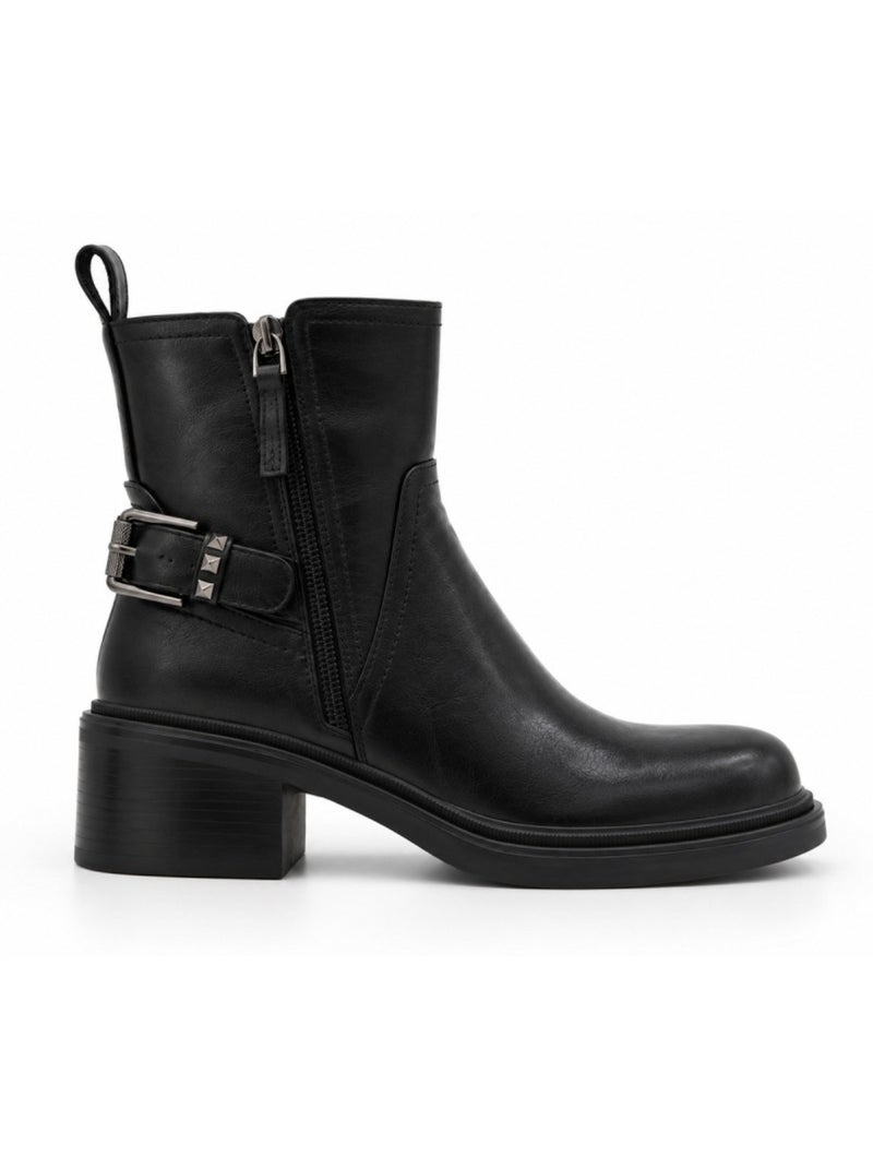 Botin casual sintetico montevita Negro - Kiabi