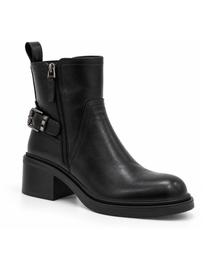 Botin casual sintetico montevita Negro - Kiabi