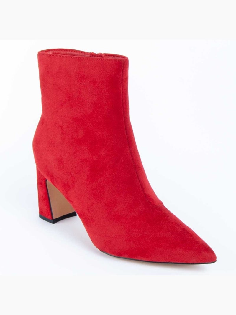 Botin Casual Sintetico Montevita Rojo - Kiabi