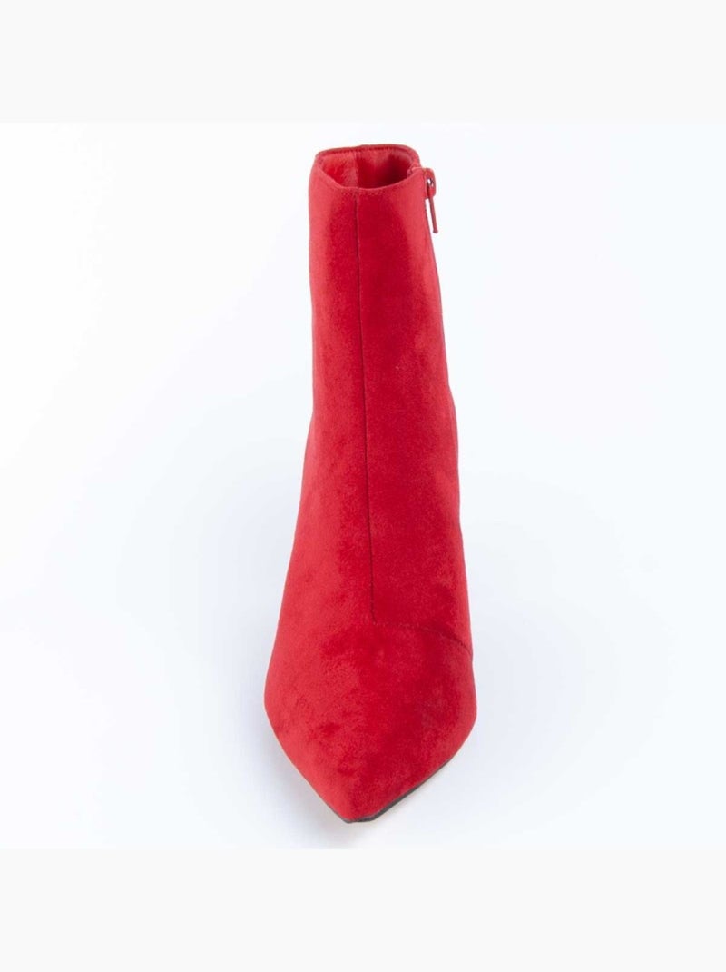 Botin Casual Sintetico Montevita Rojo - Kiabi