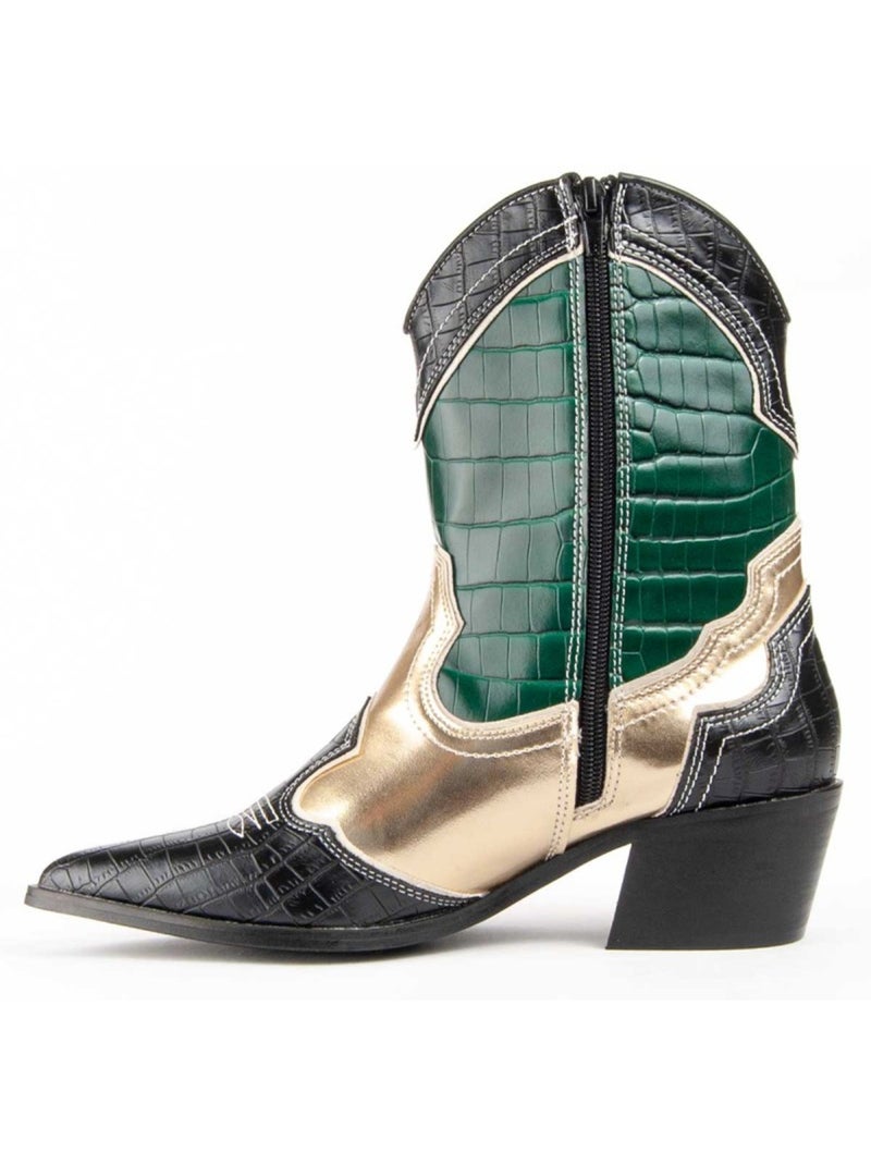 Botin Casual Sintetico Montevita Verde - Kiabi