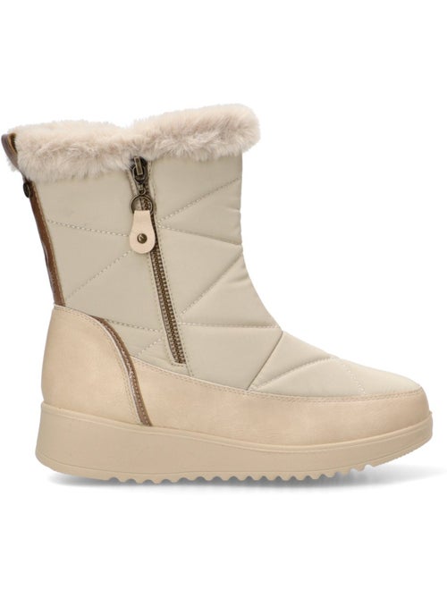 Botin cómodas mujer cuña media - amarpies - Kiabi Botin cómodas mujer cuña media - amarpies - Kiabi