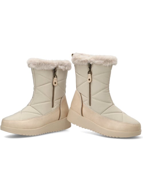 Botin cómodas mujer cuña media - amarpies - Kiabi Botin cómodas mujer cuña media - amarpies - Kiabi