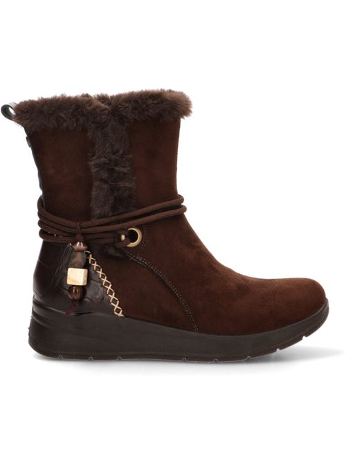 Botin cómodas mujer cuña media - amarpies - Kiabi Botin cómodas mujer cuña media - amarpies - Kiabi