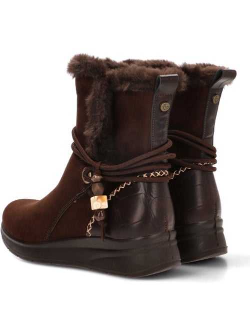Botin cómodas mujer cuña media - amarpies - Kiabi Botin cómodas mujer cuña media - amarpies - Kiabi