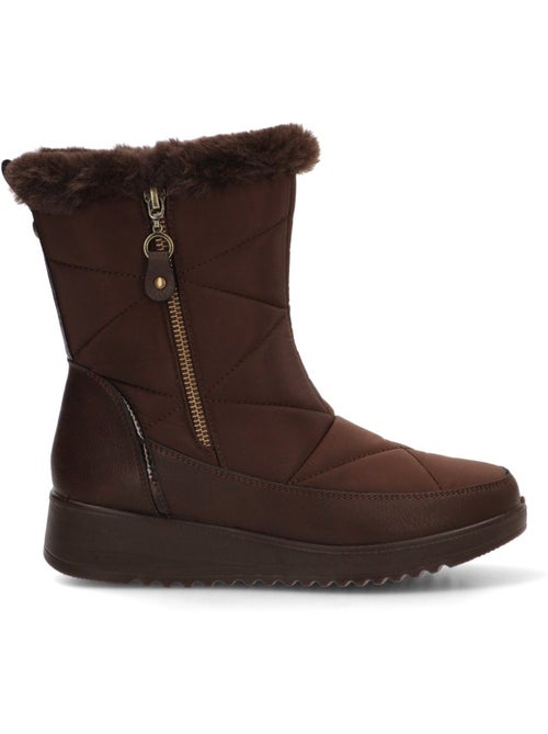 Botin cómodas mujer cuña media - amarpies - Kiabi Botin cómodas mujer cuña media - amarpies - Kiabi