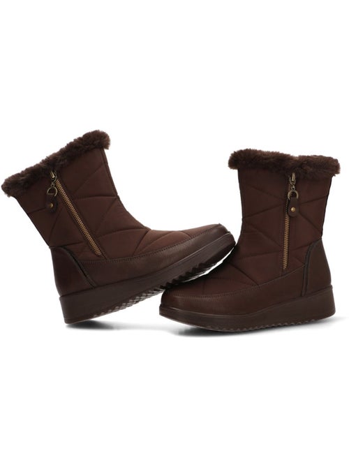 Botin cómodas mujer cuña media - amarpies - Kiabi Botin cómodas mujer cuña media - amarpies - Kiabi