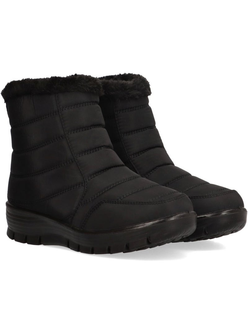 Botin Cómodas Mujer Suela Plana - Armony Negro - Kiabi