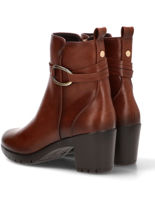 Botin Cómodas Mujer Tacón Medio - Armony - Kiabi Botin Cómodas Mujer Tacón Medio - Armony - Kiabi