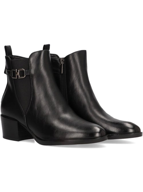 Botin Cómodas Mujer Tacón Medio - Armony - Kiabi Botin Cómodas Mujer Tacón Medio - Armony - Kiabi