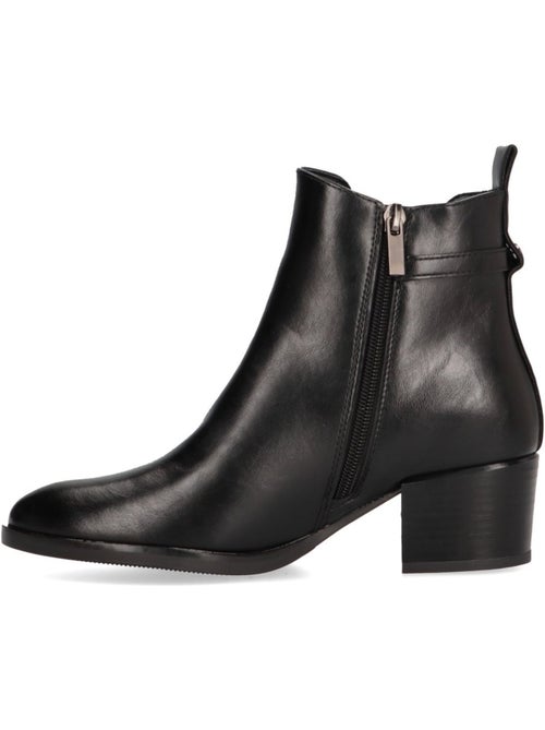 Botin Cómodas Mujer Tacón Medio - Armony - Kiabi Botin Cómodas Mujer Tacón Medio - Armony - Kiabi