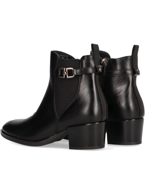 Botin Cómodas Mujer Tacón Medio - Armony - Kiabi Botin Cómodas Mujer Tacón Medio - Armony - Kiabi