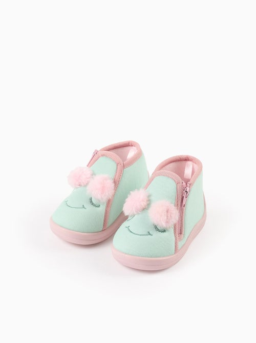 Botín cómodo con cremallera - Kiabi