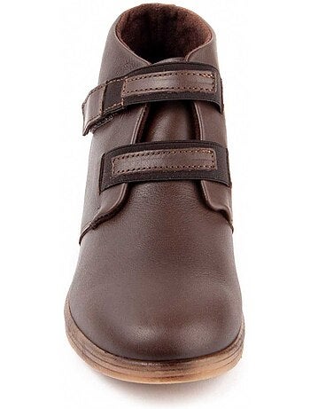 Botin Cuña Cuero Purapiel