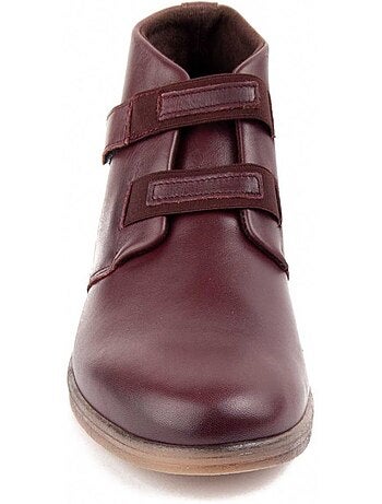 Botin Cuña Cuero Purapiel