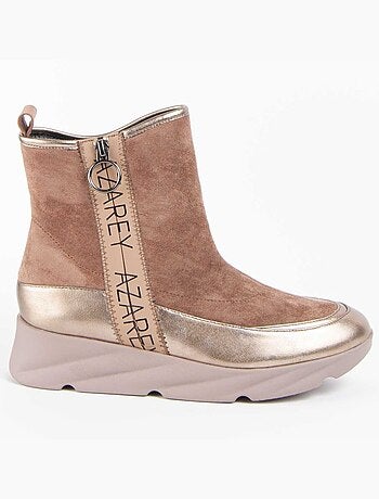 Botin Cuña Sintetico Montevita