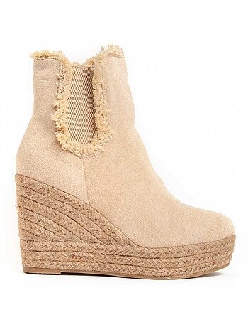 Botin Cuña Sintetico Montevita