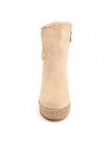 Botin Cuña Sintetico Montevita